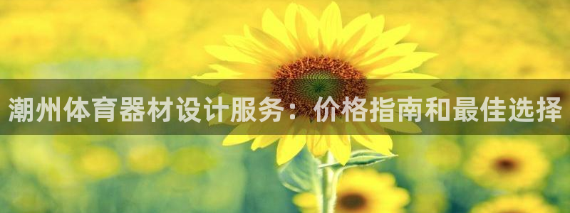 尊龙人生就是博一下下：潮州体育器材设计服务：价格指南