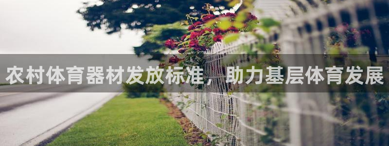 尊龙app下载官网：农村体育器材发放标准，助力基层体