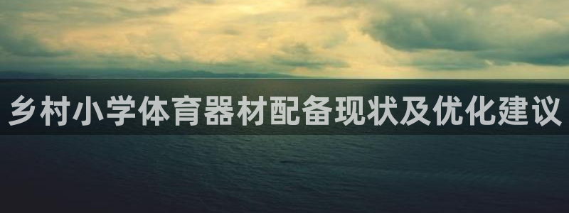 尊龙d88手机版下载：乡村小学体育器材配备现状及优化