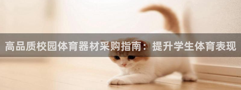 尊龙z6平台：高品质校园体育器材采购指南：提升学生体