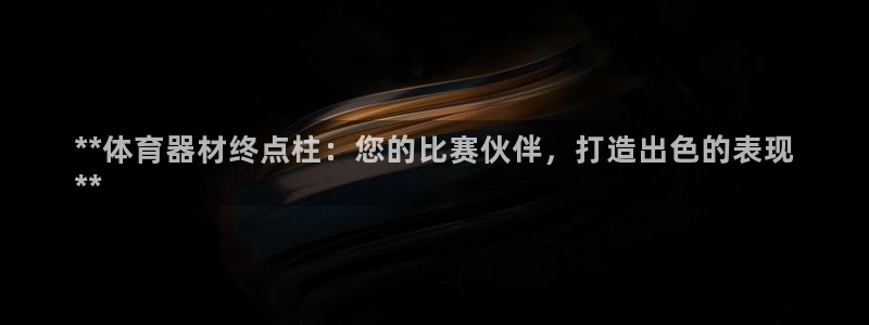 尊龙z6集团：**体育器材终点柱：您的比赛伙伴，打造