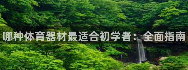 尊龙凯时平台不给出款怎么办：哪种体育器材最适合初学者