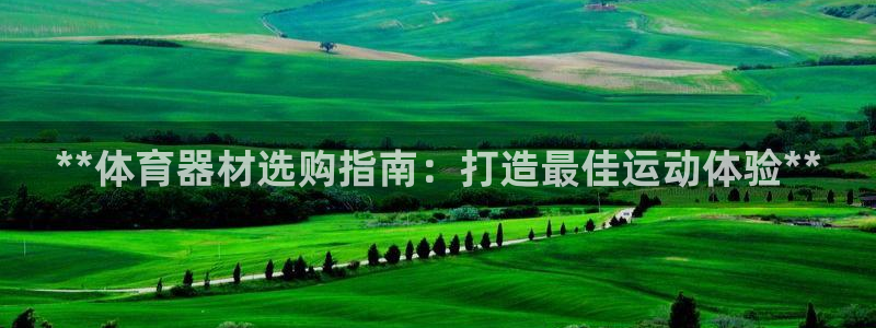 尊龙凯时最新平台登陆：**体育器材选购指南：打造最佳