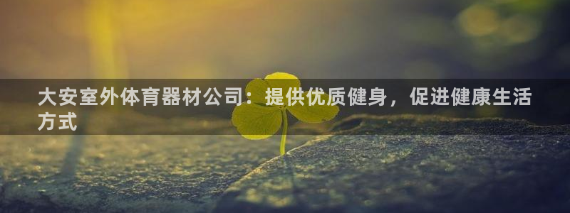 尊龙凯时电竞注册：大安室外体育器材公司：提供优质健身