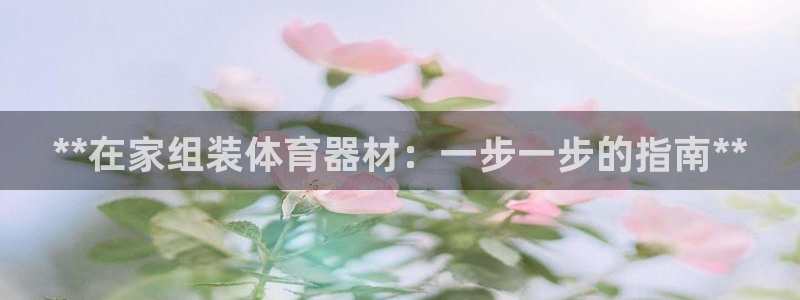 尊龙人生就是博旗舰厅：**在家组装体育器材：一步一步