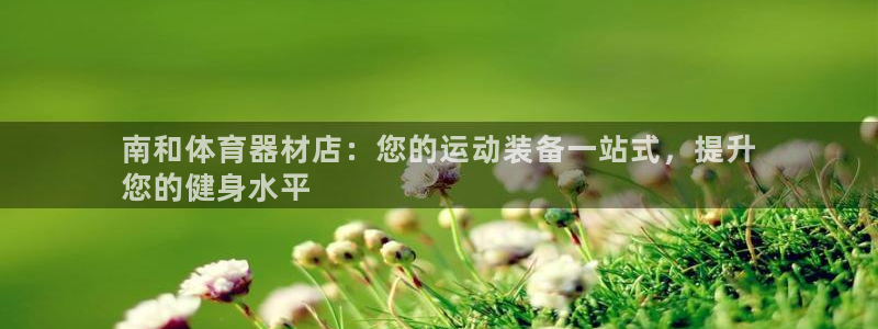 尊龙凯时代理佣金发不发：南和体育器材店：您的运动装备